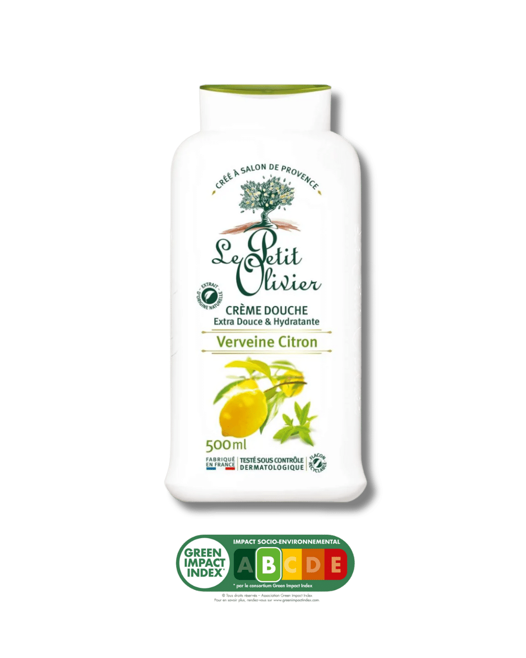Crème douche verveine citron Le Petit Olivier