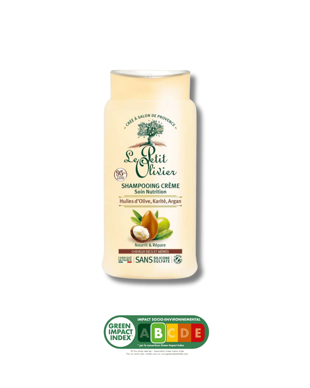 Shampoing crème karité Argan